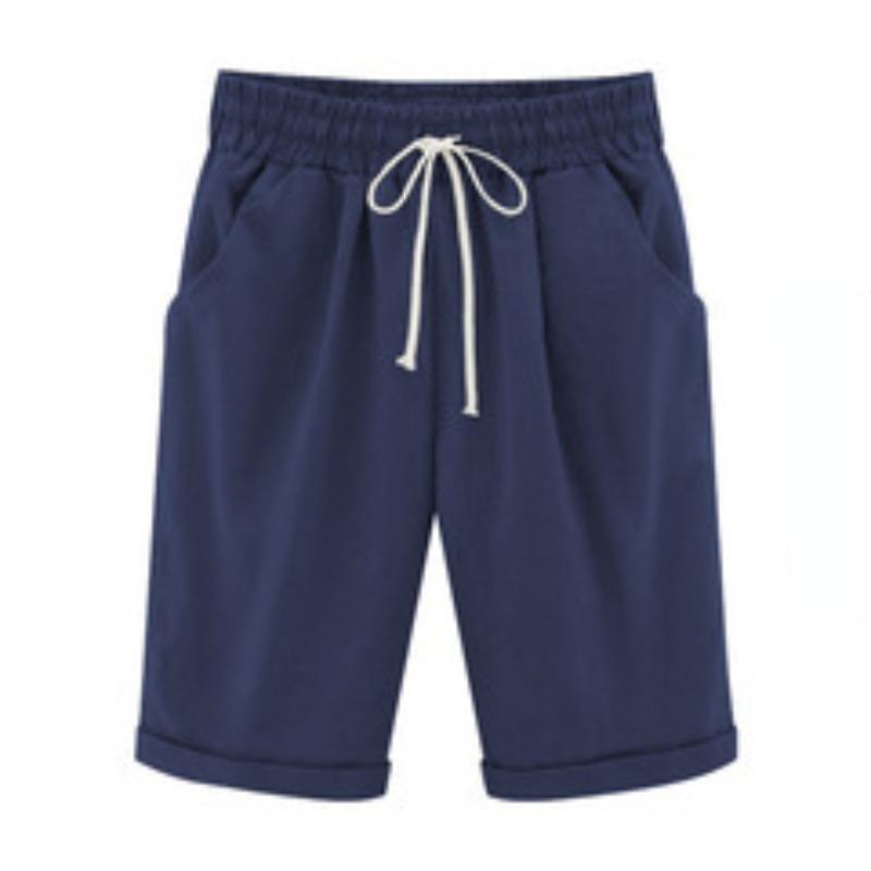 Летние женские брюки Five Pants Тонкие брюки для верхней одежды Женские брюки Повседневные брюки Шаровары Пляжная одежда