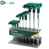 SATA 09118 Набор из 9 шестигранных ключей с Т-образной ручкой