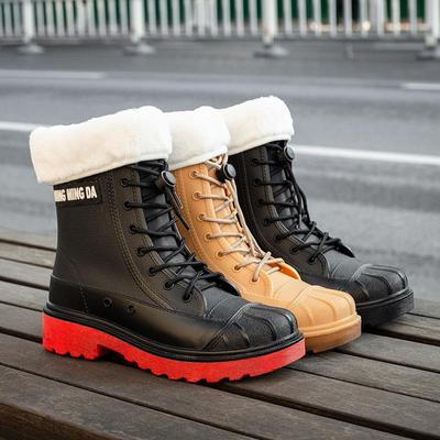 Женские водонепроницаемые британские сапоги Martin Rain Boots — нескользящие, износостойкие, утолщенные ботинки для отдыха на открытом воздухе с низким голенищем