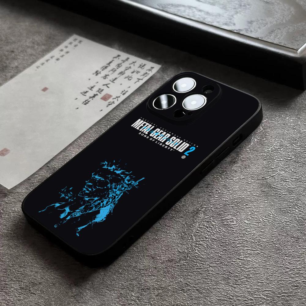 Чехол для телефона Metal Gear Solid для 14 Pro Max для Apple Iphone 16 15 Po Max 12 Mini 11 13 Pro Xr X Xs 8 7 Plus Задняя крышка