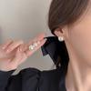 Французские серьги с имитацией жемчуга высокого класса, нишевый дизайн, простота и универсальность, ретро-стиль, мода знаменитостей