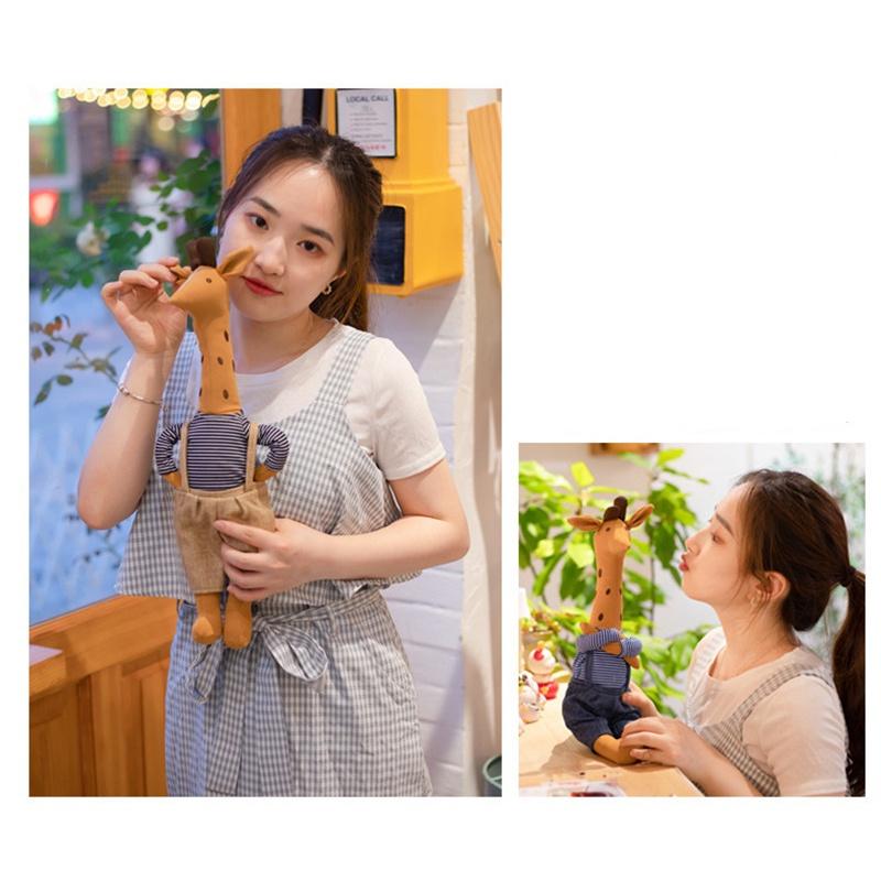 Очаровательная плюшевая игрушка жираф Идеальный подарок на день рождения ребенка