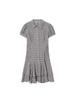 2025 Autumn/Winter Women's Plaid Layered Dress - Academy Style
