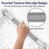 Stainless Steel Shower Safety Support Handle With Anti Slip Texture Toilet Handrail Tub