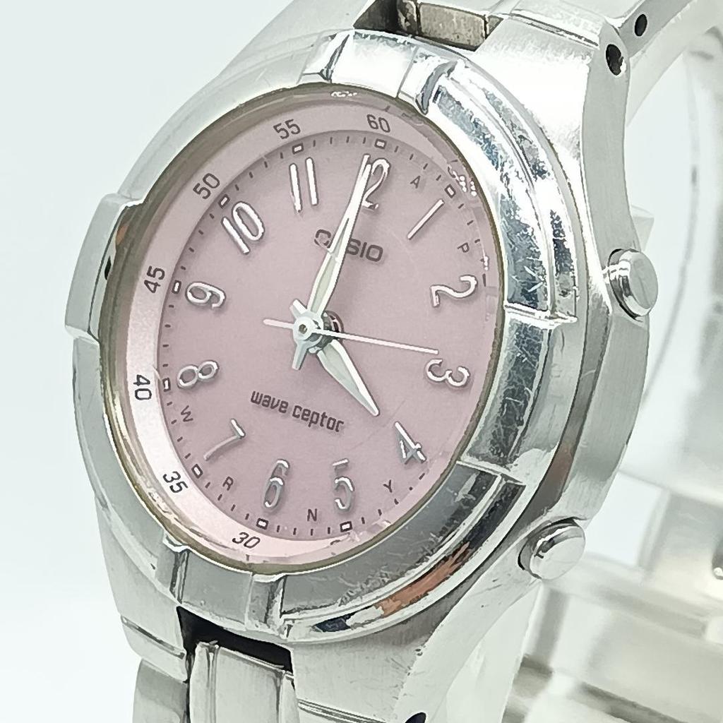 [USED] 295 Solar Radio-Controlled Watch, Working Casio Wave Ceptor, Ladies' Watch