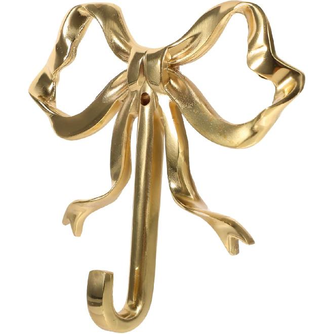 Bow Hook Wall Hanging Coat Hook Wall Peg Hook Sticky Wall Hooks Kitchen Hook Bowknot Wall Hook Vintage Wall Hooks Hat Hooks Bow Hanger Bowknot-Design
