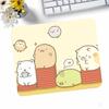 Милый Мультяшный Sumikko Gurashi Коврик для Мыши Маленький Коврик для Мыши с Заблокированным Краем Для Геймеров Коврик для Компьютерного Стола Прямоугольный Нескользящий Резиновый