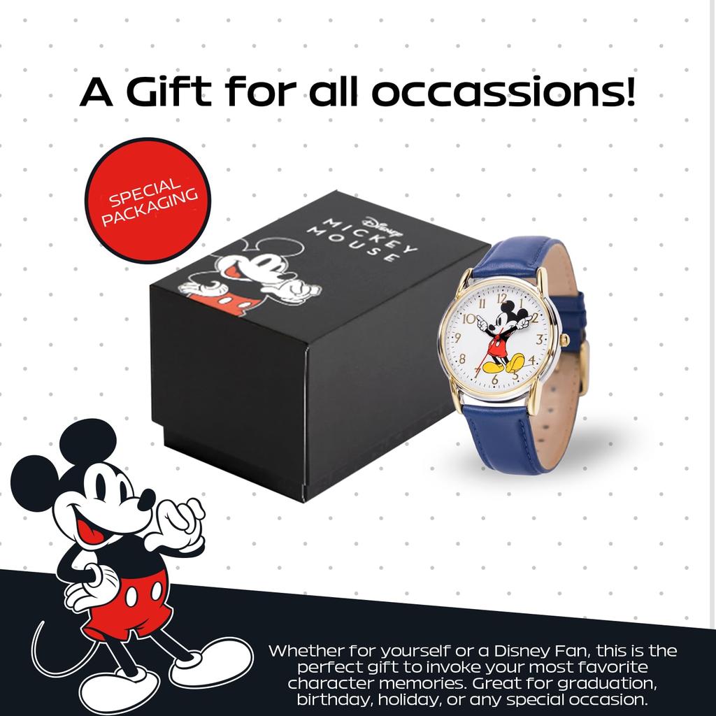 EWatchFactory Disney Mickey Mouse WDS001238 Наручные часы, Синие,