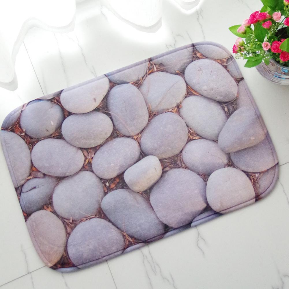 CR Store 3D дверные коврики коврик булыжник с принтом напольные коврики в помещении и на открытом воздухе