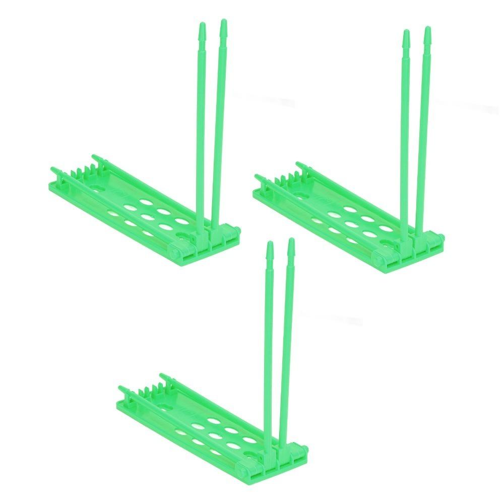 3Pcs 4 Column Design Pigeons Bands Rack Frame ABS Pigeons Leg Rings Holder Keep Pigeons