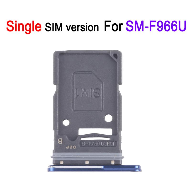 Лоток для SIM-карты Fold7 для Samsung Galaxy Z Fold 7 SM-F966B Версия EU с двумя SIM-картами / SM-F966U Версия US с одной SIM-картой