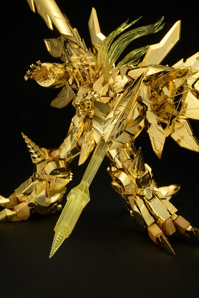 Kotobukiya (Kotobukiya) Король Храбрых ГаоГайГар FINAL AMAKUNITECH Генезис ГаоГайГар Золотой Бог Разрушения Вер.. Общая высота приблизительно 180 мм