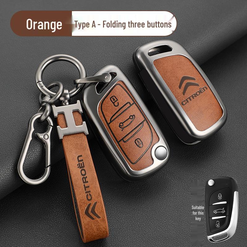 Key Cover for Dongfeng Citroen: Versailles C5X, 23 C6 Model, Tianyi Elysee, C3XR, Sega