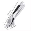 Zinc Alloy Garlic Presser Easy To Squeezable Heavy Duty Garlic Mincer Ergonomic Handle Easy to Clean Ginger Crusher Home Use