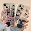 Для Xiaomi 15PRO Акриловый зеркальный чехол Чехол для телефона для пары Премиальный зеркальный чехол для телефона для Redmi K70