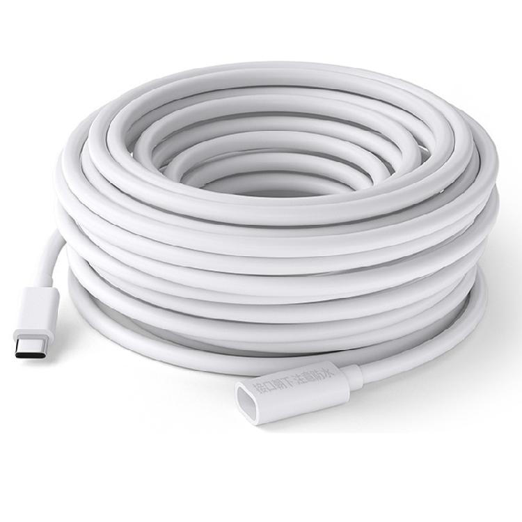 Удлинительный кабель питания USB C для зарядки Type C в системах видеонаблюдения, обеспечивающий надежное подключение, шнур питания