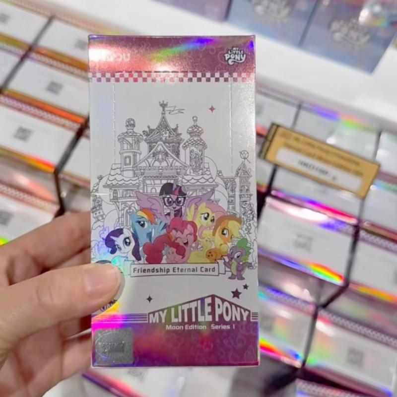 Новая My Little Pony Оригинальная Английская Версия Карточка TCG Дружба Вечная Карточка Лунное Издание Коллекционная Серия Карт