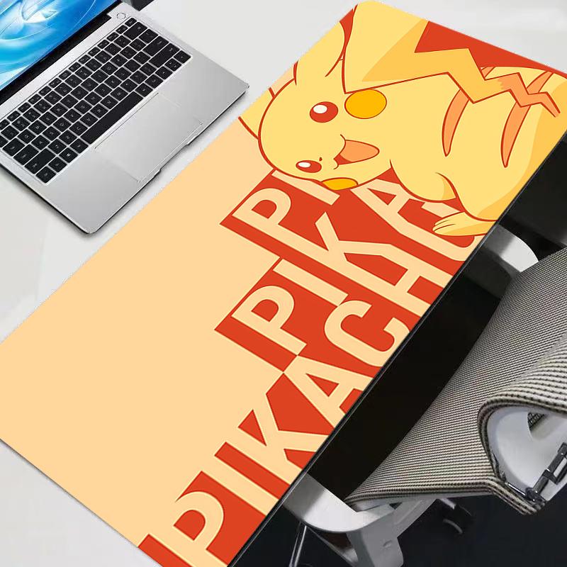 Mouse Pad Gamer PC Computer Large x Pokemon Pikachu XXL Desk mat Keyboard Anime Gaming Accessories Mousepad Carpet