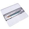 12/24/52 Grid Empty Paint Case Rectangular Watercolor Tin Palette  For Half/Full Pan