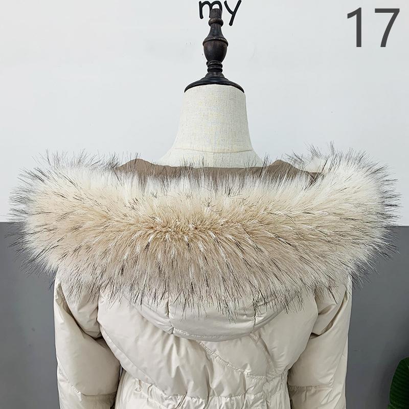 Women Neckerchief Faux Fur Collar Fluffy Collar Warm Wrap Shawl Scarves Soft Fur Scarf Winter Warm