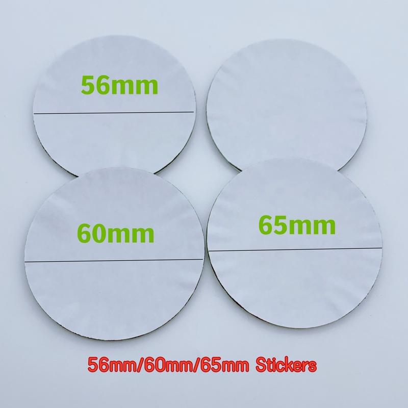 20pcs Car Stickers 56mm 60mm 65mm Wheel Center Cap Cover Stickers for Most Cars