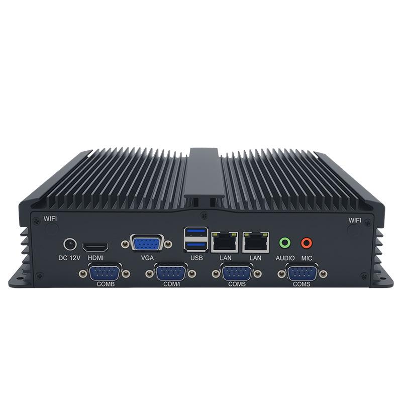 Fanless Mini Industrial Control Computer Barebone System