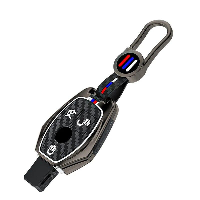 Чехол-держатель для ключей от машины для Mercedes Benz W205 W203 W210 W212 221 C117 W166 ABCSER CLA GLE GLC AMG аксессуары