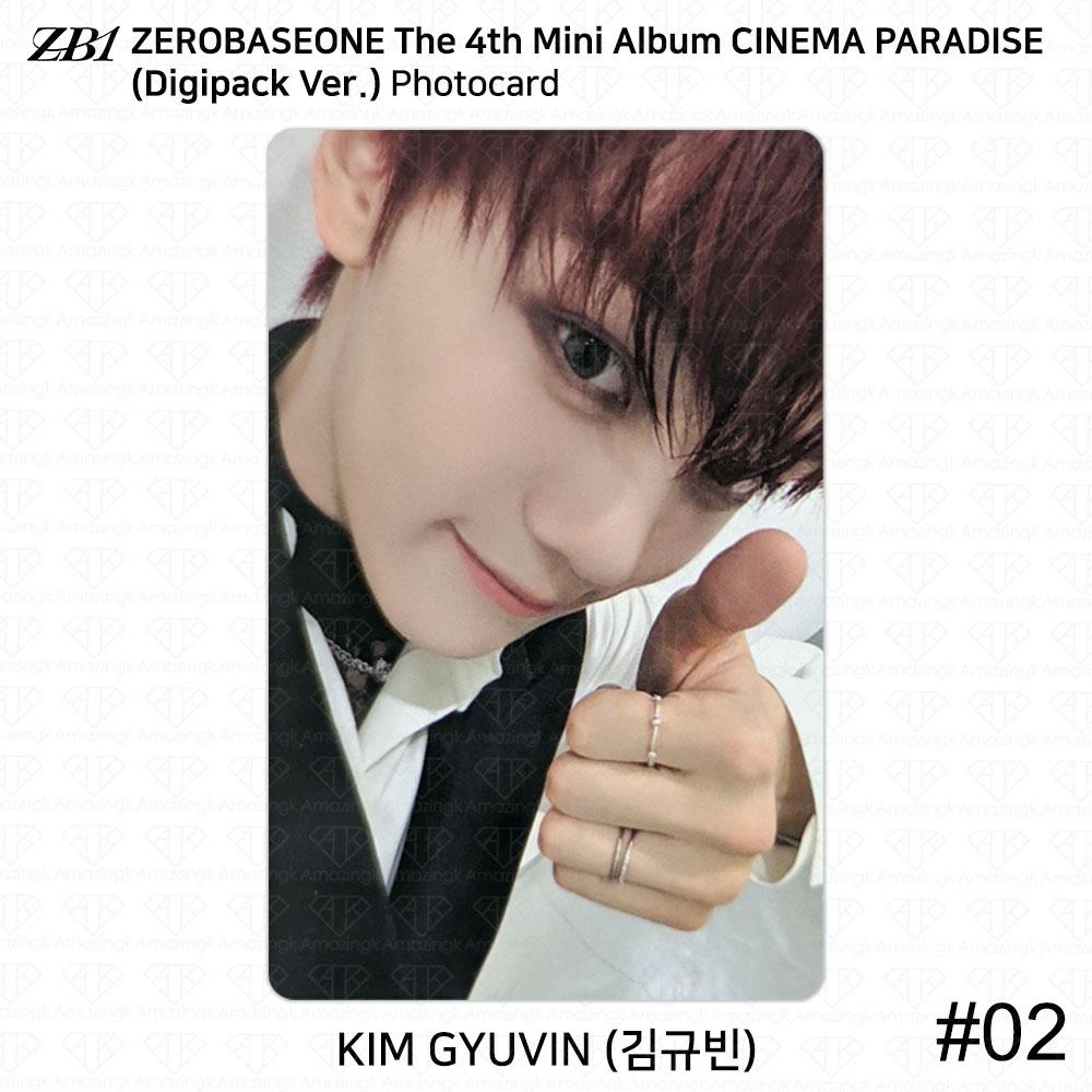 ZEROBASEONE ZB1 4-й мини-альбом CINEMA PARADISE Digipack Ver Фотокарточка Фото из фильма