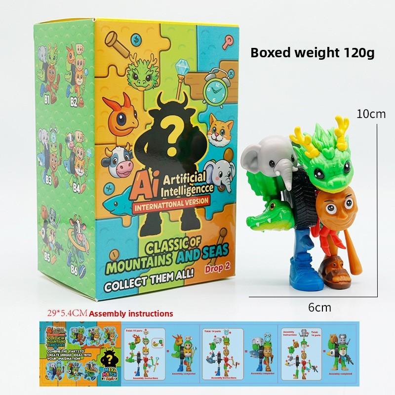 Тунтунгтунгсахур Креативная модель игрового персонажа Настольное украшение Орнамент для декора столешницы