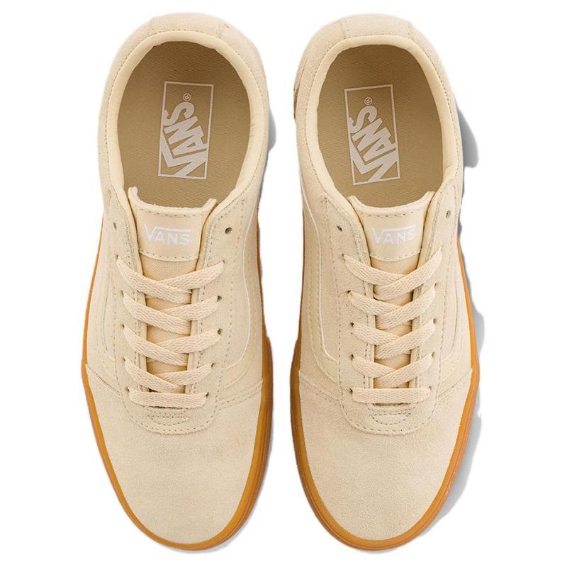 Vans Женские кеды Ward Low Top для скейтборда, светло-коричневые кроссовки VN000CV6CHW