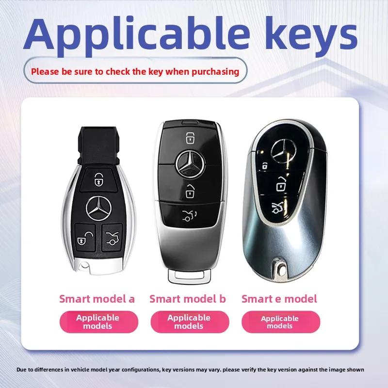 FA9TPU Key Fob Cover For Mercedes Benz A B C E S Class W204 W205 W212 W213 W176 GLC MAYBACH Keyless Soft Case