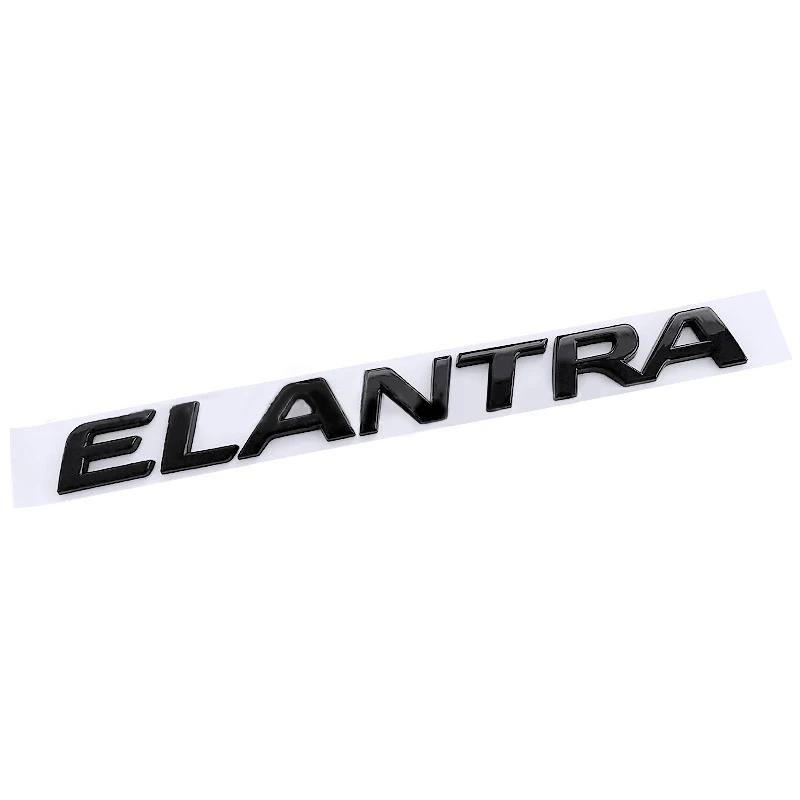 rlapg3 ABS Car Trunk Rear Badge Sticker for Hyundai ELANTRA SANTAFE TUCSON SONATA Logo Auto Decal Emblem Exterior Accessories