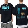 Rapper Myke Towers ISLAND BOYz Graphic T-shirt Men Women Clothes Fashion Hip Hop T Shirt Unisex Cotton High Quality Top