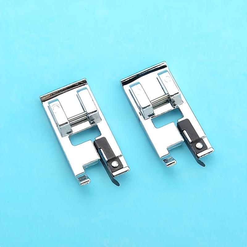 1 шт. Многофункциональный аксессуар для швейной машины, Лапка для обработки края ткани со щеткой, Приспособление для оверлочной строчки с G-образным крючком для домашнего использования