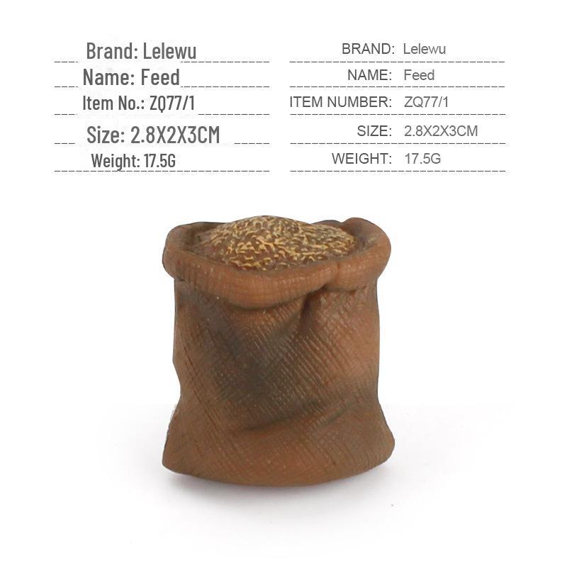 Набор фермерских инструментов ручной работы: Вилы для корма, газонокосилка, щетка, аксессуары для корма для настольного песочного стола, сцена для моделирования