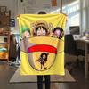 One Piece2 Flannel Blanket, High quality Comfortable for All Seasons, Home Decor, Warmth and Comfort