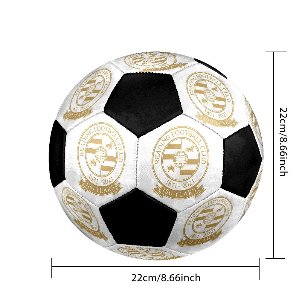 Reading FC Soccer Ball Colorful All Ages Machine Stitched PVC Competition Ready Durable High-Bounce.SIZE5