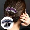 1 шт. гребень для волос изысканный женский головной убор модная женская шпилька для укладки волос инструмент для укладки волос со стразами украшение для волос аксессуары для волос