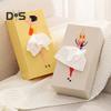 Face Towel Container Storage Box Large Capacity Dustproof Desktop/Wall-Mounted Tissue Storage Bin Paper Dispenser Decoration