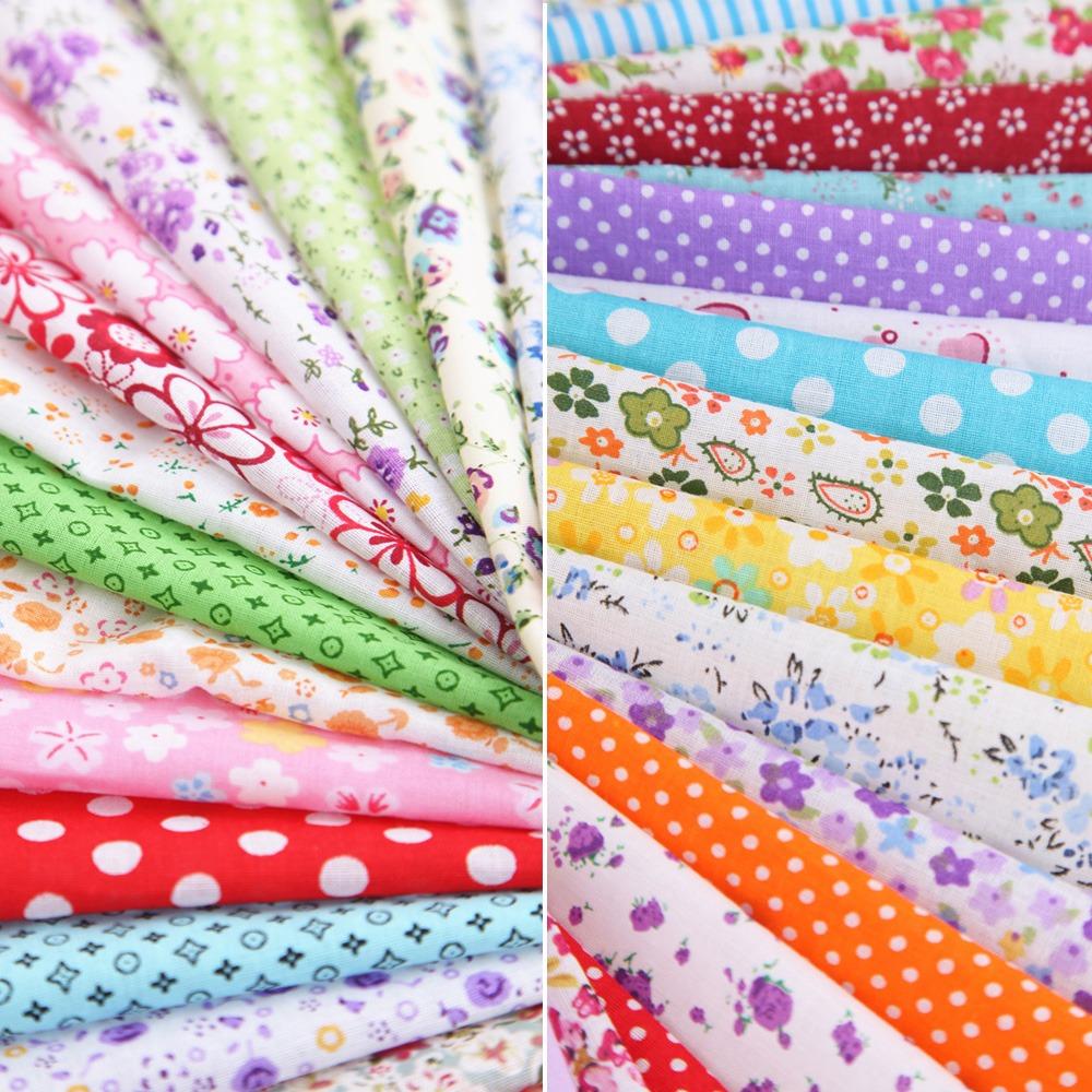 100Pcs Cotton Quilting Cotton Fabric 100*100mm Quilting Fabric Squares For Patchwork