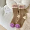 Women'S Socks Winter Warm Resistant Floor Sock Breathable Comfortable Soft Middle Sock Sleep Sox