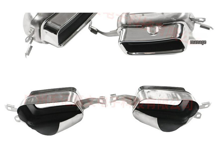 Compatible Rear Diffuser Tailpipe Exhaust for BMW 7 Series 730li/740li/760li (2009-2021)