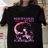 New Funny Anime T Shirt Unisex Short Sleeve O Neck Summer Casual Cute Kamado Nezuko Printing T-shirt Top Tee