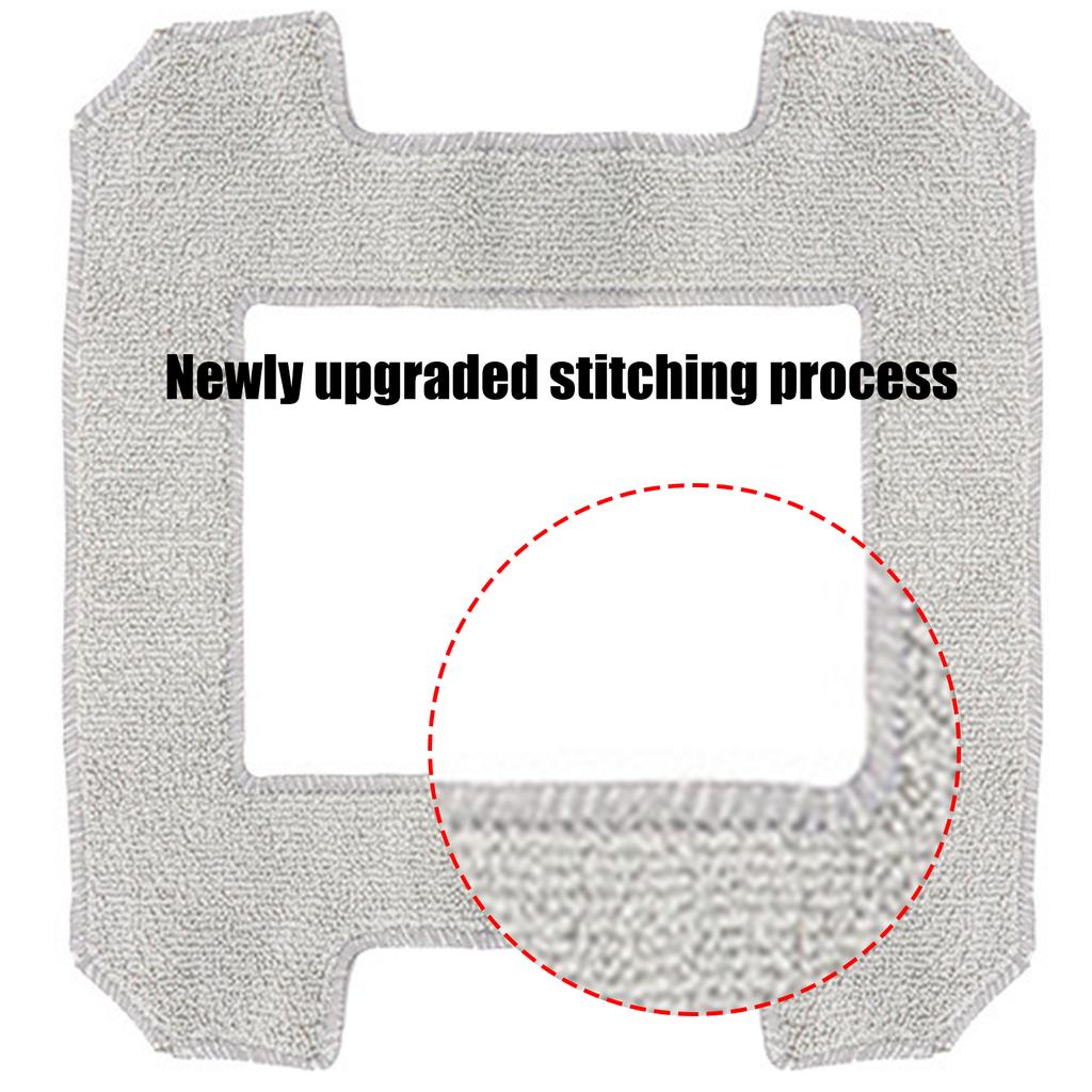 Моющиеся салфетки для швабры Чистящая тряпка Подходит для W1/W1S/W2 Робот-пылесос для окон Запасные чистящие накладки Аксессуары