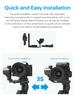 Feiyu SCORP 2 Camera AI Mirrorless DSLR Camera Image AI Outdoor Tripod Remote Zoom Portrait YouTube IG Video Compatible with Sony A7S Canon EOS Nikon