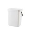 Wall Mounted Kitchen Bin Plastic Small Countertop Compost Bin Simple Food Waste Basket