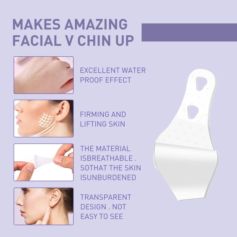 Ultra Lift Face Tape with Invisible Strings Face Slimming Anti Wrinkle Stickers For Daily Natural Party Wedding Makeup