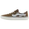 Sk8-Low Comfortable Soft Low-Top Skate Shoes Unisex Sneakers Dark-Brown VN0009QRDFM
