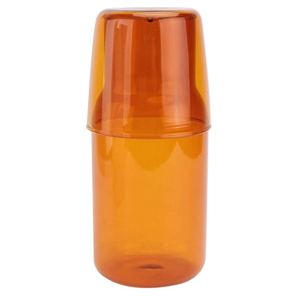 Графин для воды, стеклянная бутылка для холодной и горячей воды, набор чашек, прикроватный кувшин для воды, высокая термостойкость, кувшины для напитков, бутылка