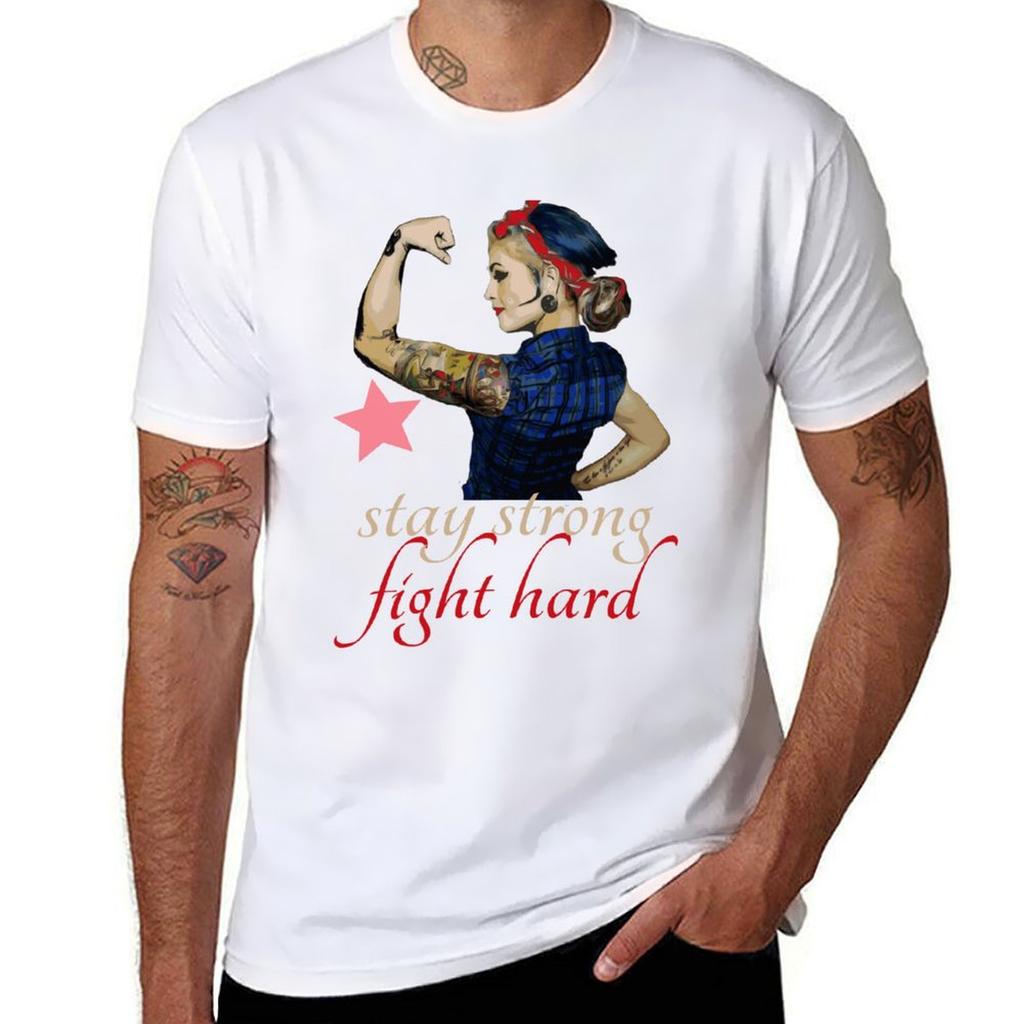 Pinup Rockabilly Tattoo Girl TShirt Basic Regular Fit Casual TShirt